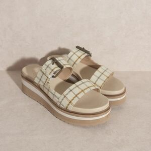 The Teresa Beige | Platform Sandal Size 8.5